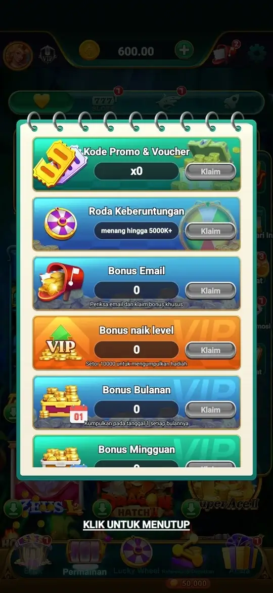 Spin Harta APK Profil Pemain
